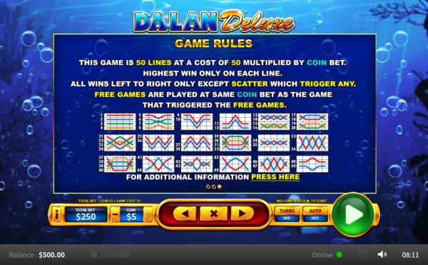 Casino Codes image of Da Lan Deluxe