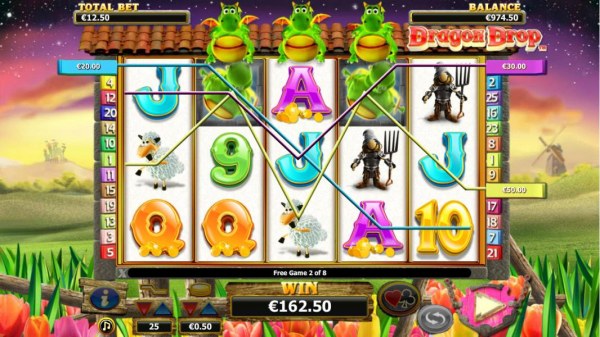A couple of wild symbols triggers multiple winning paylines by Casino Codes