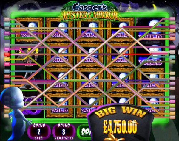 multiple winning paylines triggers a big win during the free spins feature by Casino Codes