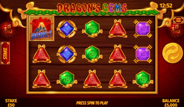Dragon's Gems screenshot
