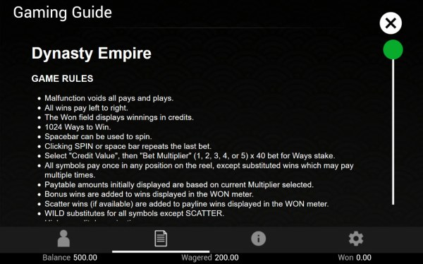 Casino Codes image of Dynasty Empire