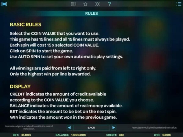 Basic Rules by Casino Codes