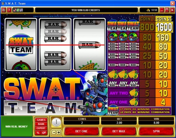 S.W.A.T. Team screenshot