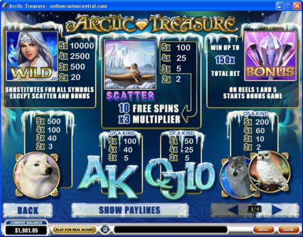 Arctic Treasure screenshot