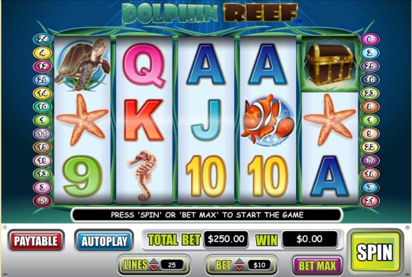 Casino Codes image of Dolphin Reef
