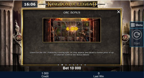 Casino Codes image of Kingdom of Legend