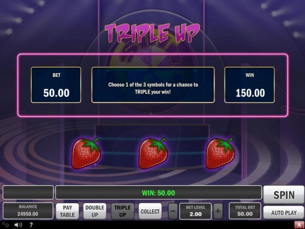 Triple Up Gamble Feature - Casino Codes