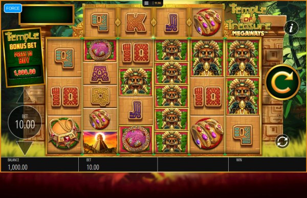 Temple of Treasure Megaways screenshot