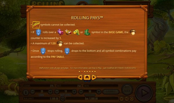 Rolling Pays Rules by Casino Codes