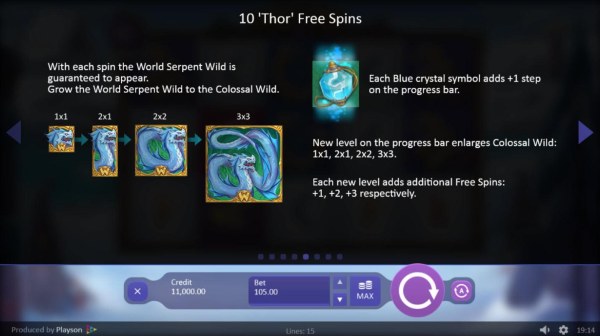 Thor Free Spins Bonus Game Rules - Casino Codes