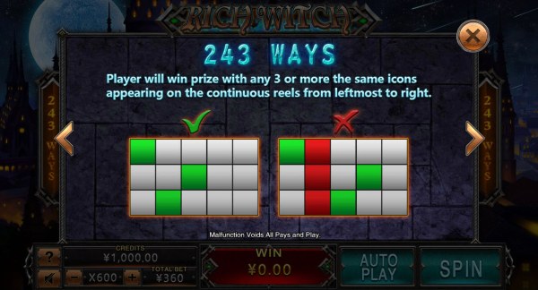 243 Ways to Win by Casino Codes