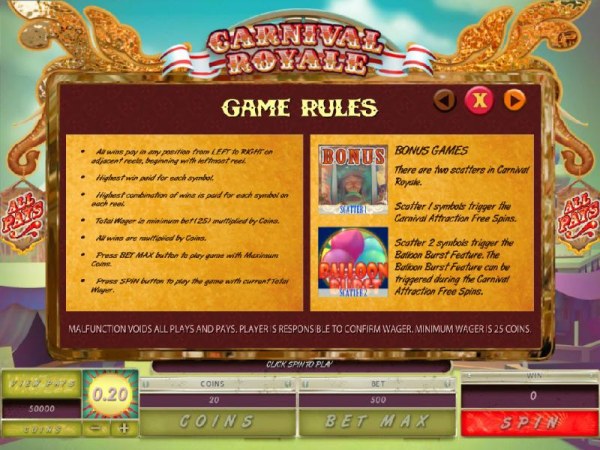 Casino Codes image of Carnival Royale
