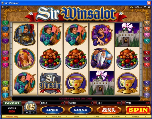 Sir Winsalot by Casino Codes