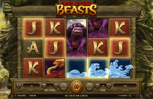 Casino Codes image of Four Divine Beast