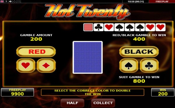 Casino Codes image of Hot Twenty