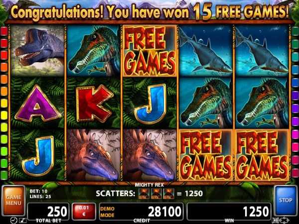 Casino Codes - Thre volcano scatter symbols anywhere on the reels triggers the Free Games bonus feature.