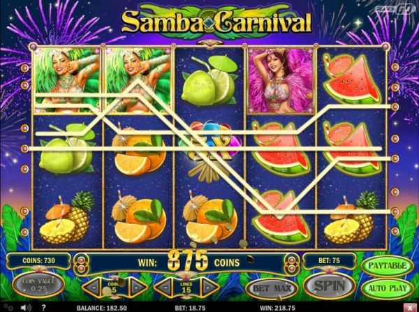 Casino Codes image of Samba Carnival