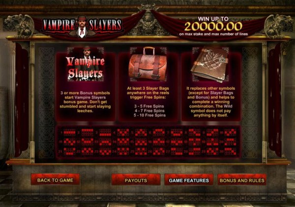 Vampire Slayers by Casino Codes