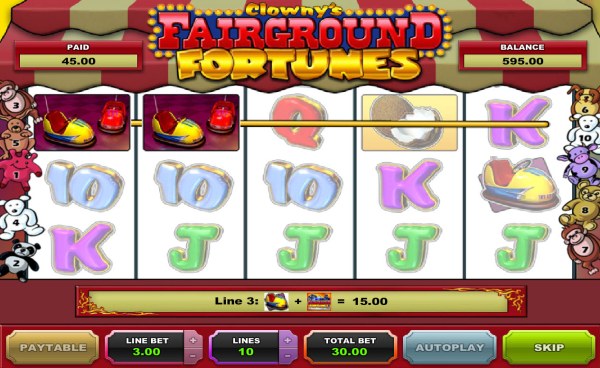 Clowny's Fairground Fortunes by Casino Codes