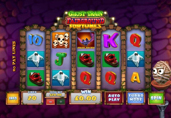 Ghost Train Fairground Fortunes by Casino Codes
