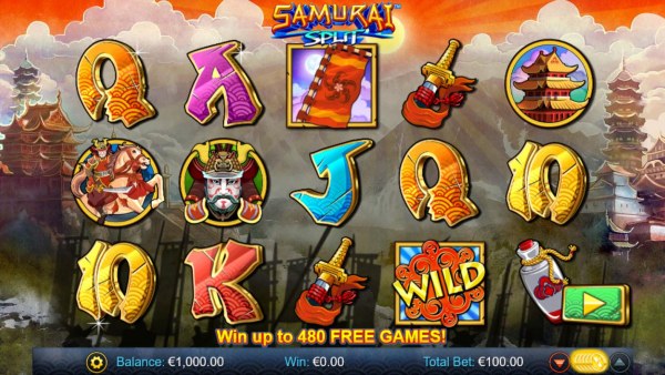 Casino Codes image of Samurai Split
