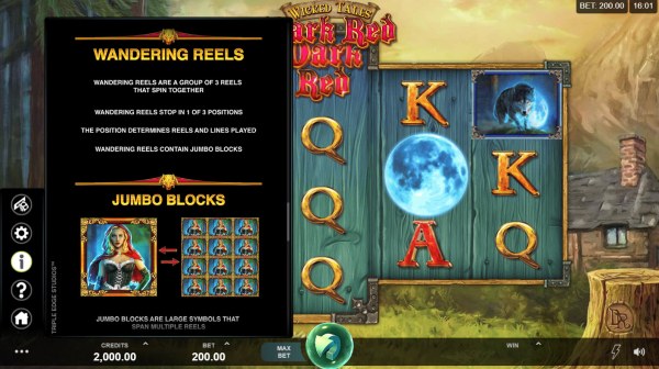 Casino Codes image of Wicked Tales Dark Red
