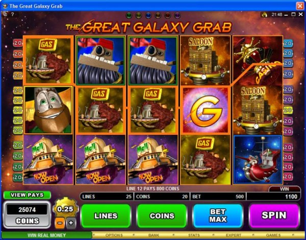 The Great Galaxy Grab by Casino Codes
