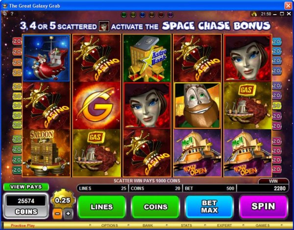 Casino Codes image of The Great Galaxy Grab