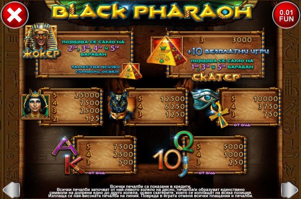 Black Pharaoh screenshot