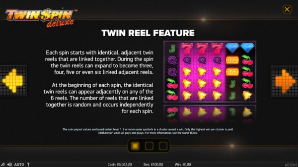 Twin Reel Feature Rules - Casino Codes