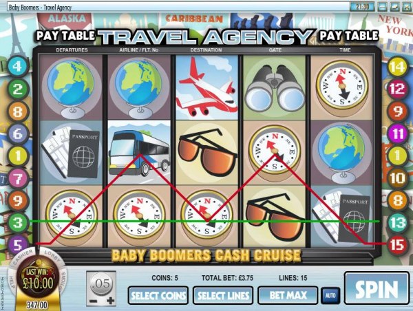 Casino Codes image of Baby Boomers Cash Cruise