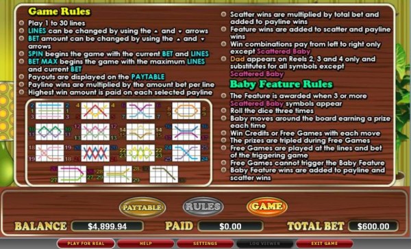 Dad's Day In by Casino Codes
