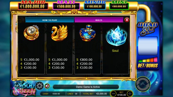 Casino Codes image of Soul Queen Quad Shot