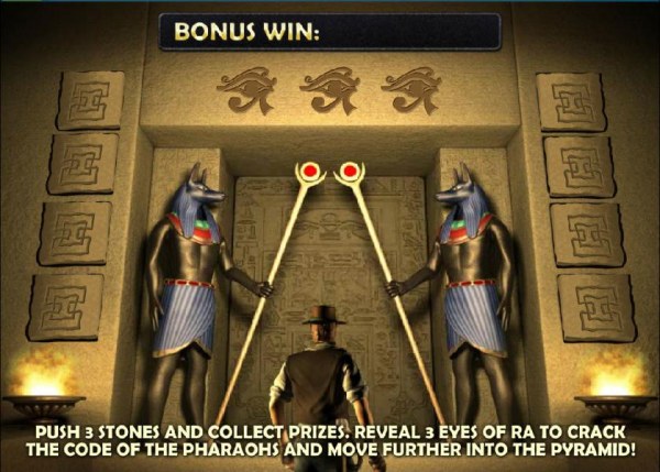 quest for the eye of ra bonus game board - episode I by Casino Codes