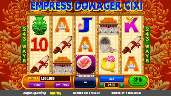 Empress Dowager CIXI by Casino Codes