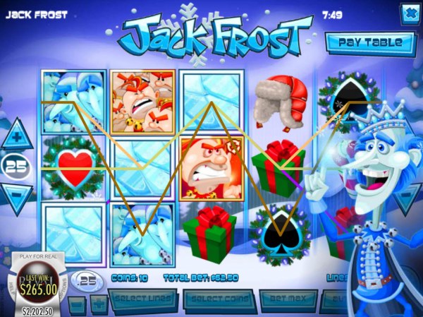 Casino Codes image of Jack Frost