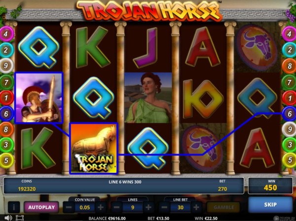 Casino Codes image of Trojan Horse