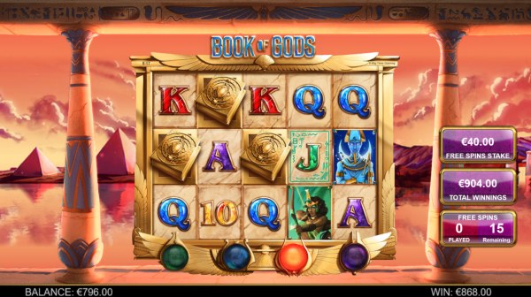 Casino Codes image of Book of Gods