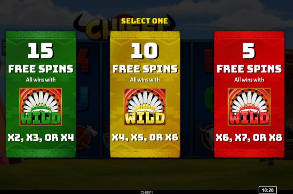 Casino Codes - Pick your free spins feature