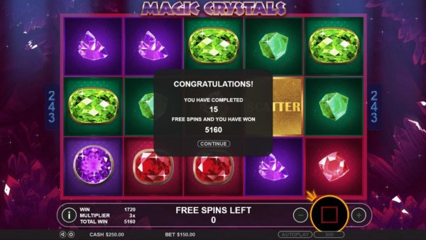 Magic Crystals screenshot
