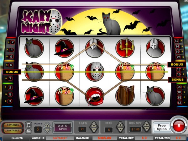 Casino Codes image of Scary Night