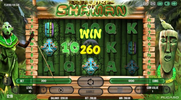 Treasure of Shaman by Casino Codes