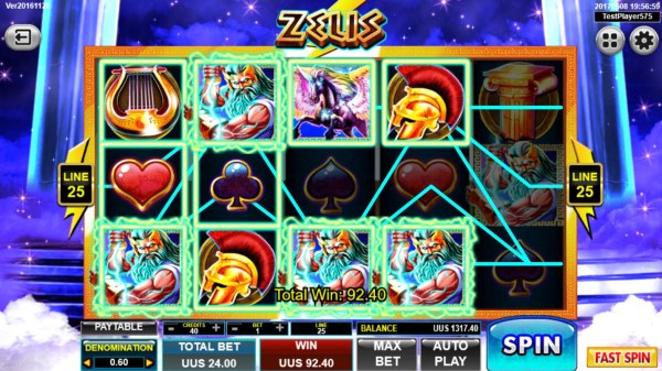 Zeus by Casino Codes