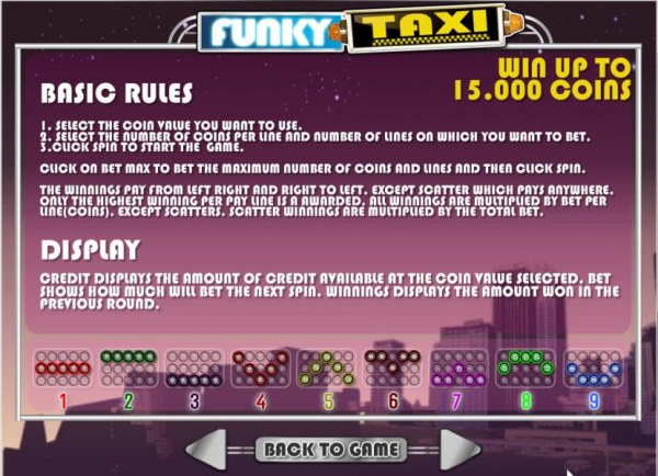 Casino Codes - basic game rules