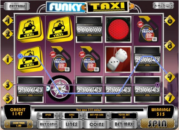 Funky Taxi by Casino Codes