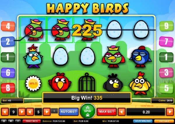 Happy Birds by Casino Codes