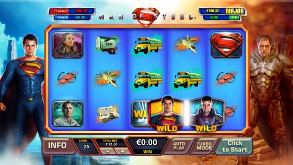 Casino Codes image of Man of Steel