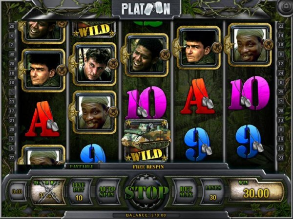 Casino Codes image of Platoon