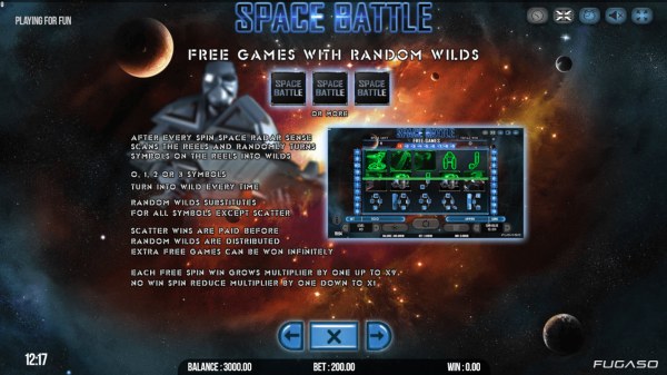 Casino Codes image of Space Battle
