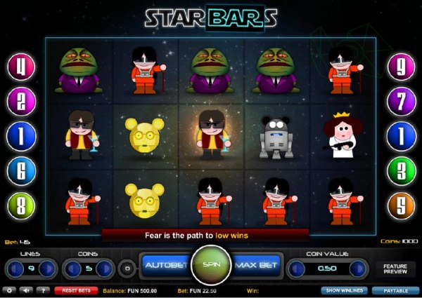 Starbars by Casino Codes